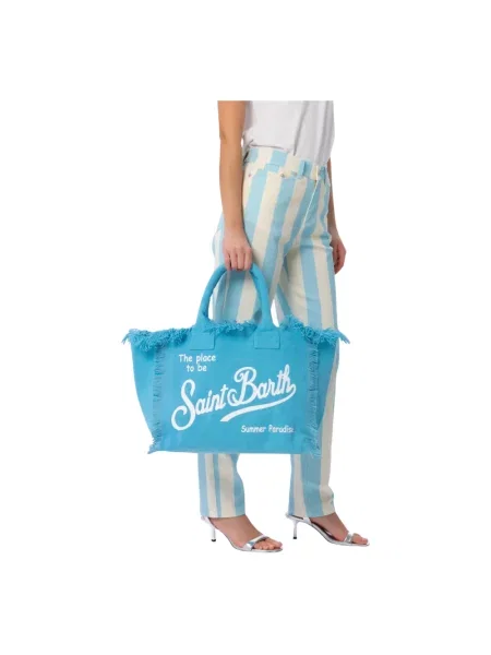 Shopperka Saint Barth niebieska