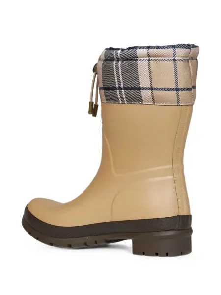 Botine Barbour în carouri cu cordon