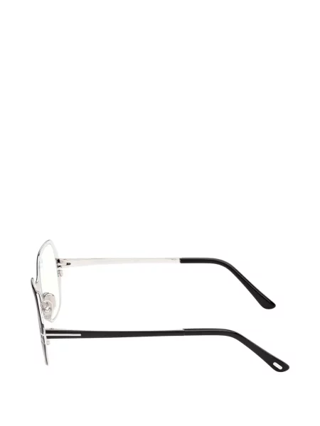 Oválné sluneční brýle Tom Ford Eyewear černý