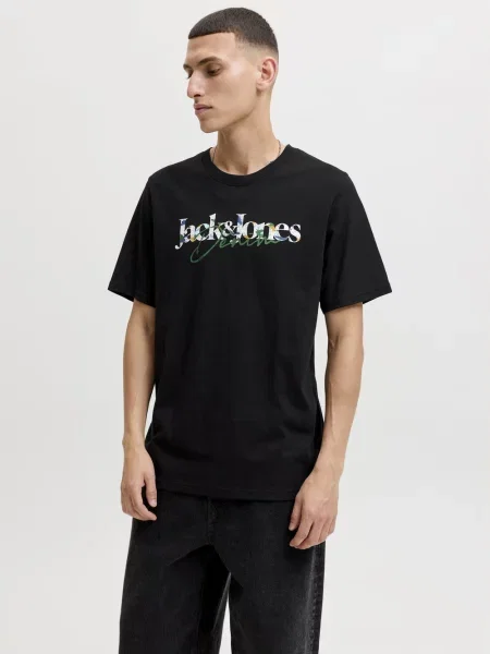 Jack & Jones koszulka Mężczyźni S czarny