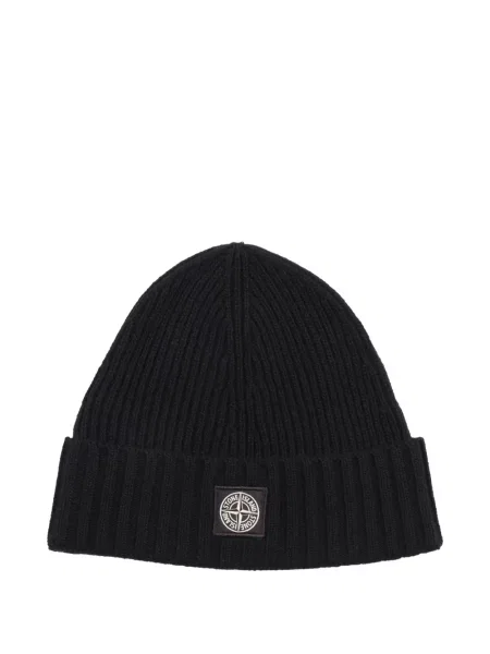 Czapka dziecięca Stone Island czarna