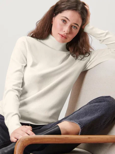 Светр Tchibo віскоза/поліамід білий