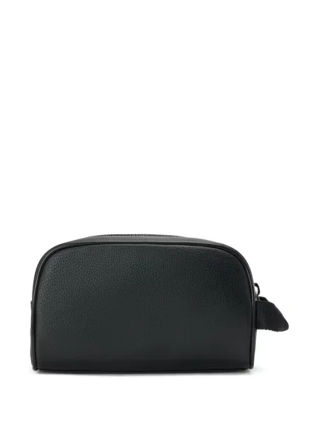 Geantă Lacoste din piele negru