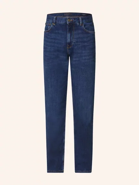 Tommy Hilfiger Jeansy Straight Fit blau niebieskie