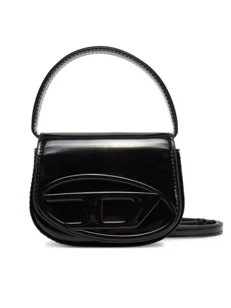 Ročna torba Diesel črna