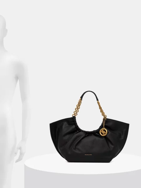 Кожаная сумка шоппер Michael Michael Kors