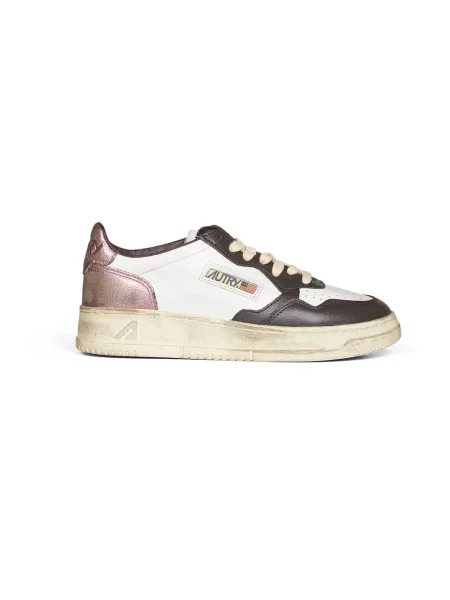 AUTRY Sup Vint sneakersy skórzane białe
