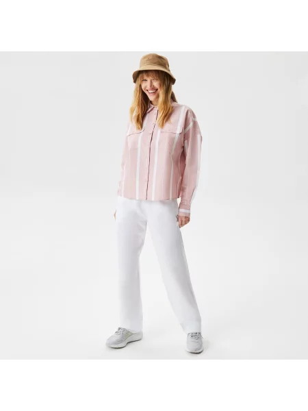 Рубашка Lacoste розовая