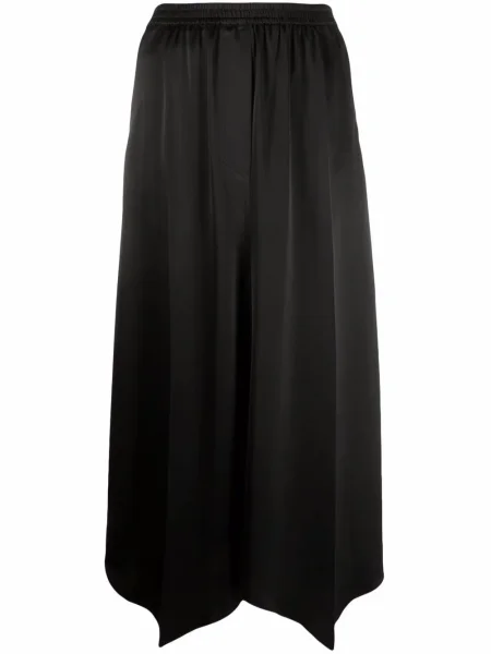 Fustă midi Nanushka până la genunchi negru