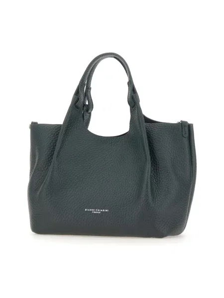 Shopperka Gianni Chiarini skórzana zielona