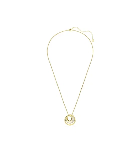 Swarovski naszyjnik HYPERBOLA żółty