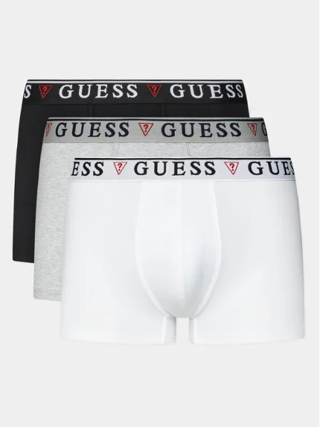 Guess Комплект 3 чифта боксерки Brian Цветен