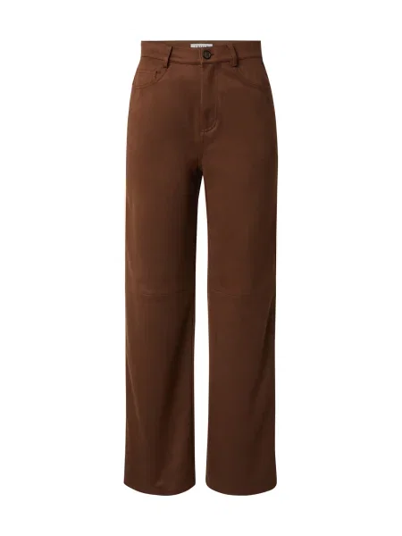 EDITED Pantaloni Celina / închis maro