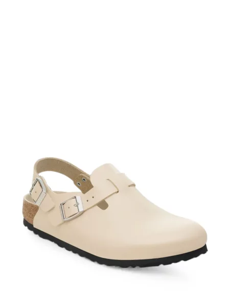 Saboți Birkenstock din piele