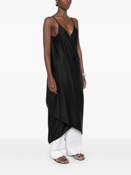 Rochie midi Bless plic negru
