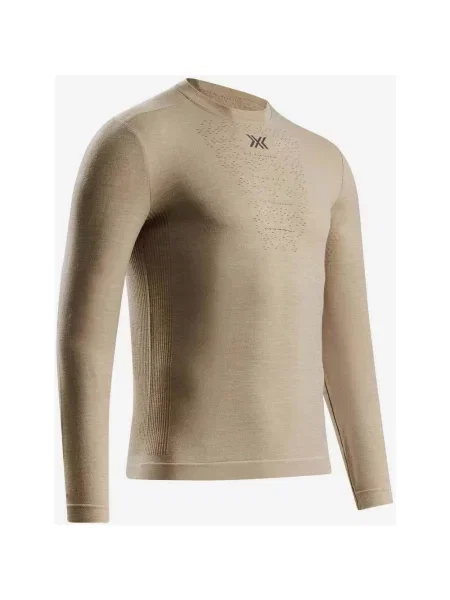 Koszulka X-Bionic Mightywool z długim rękawem M beżowa