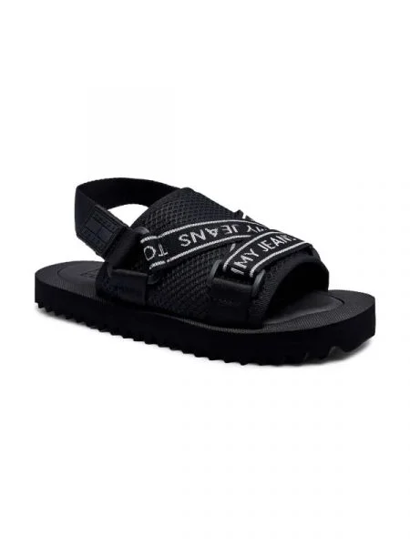 Tommy Jeans Sandale PREMIUM EVA negru