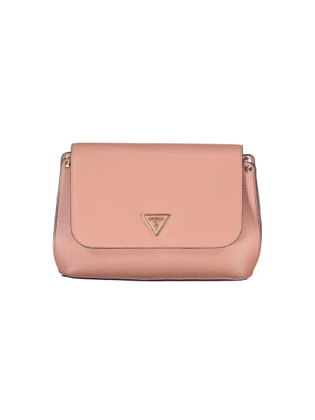 Lniana mała mały torba podróżna Guess różowa