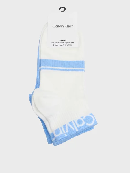 У смужку шкарпетки Calvin Klein з автографом