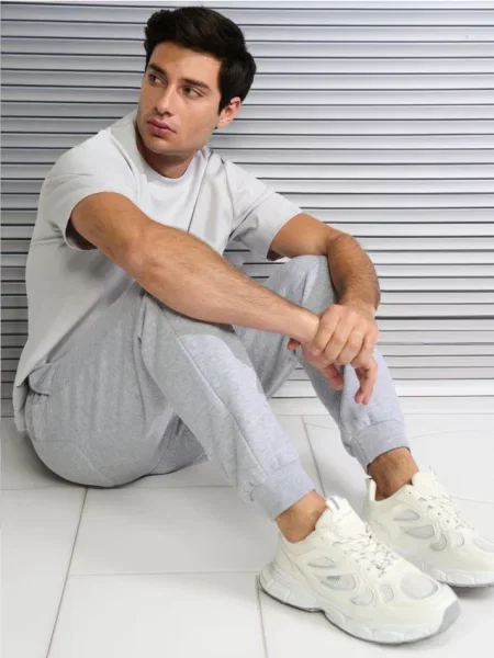 Sinsay Spodnie jogger szary