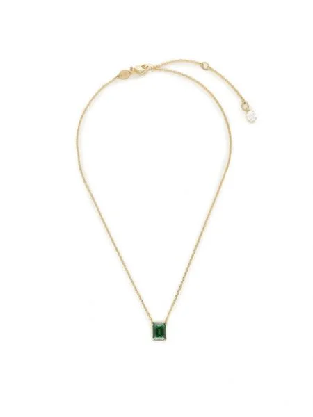 Swarovski Náhrdelník Matrix Zlatá zelená