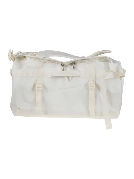 Torba podróżna The North Face Base Camp Duffel S 50 l white dune/white beżowa