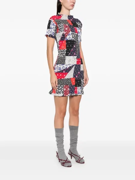 Rochie mini Miu Miu de costum albastru