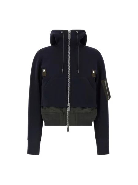 Kurtka bomber Sacai niebieski