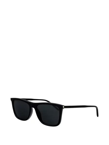 Квадратни слънчеви очила Saint Laurent Eyewear черно