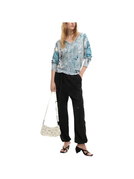 Geanta crossbody Desigual alb