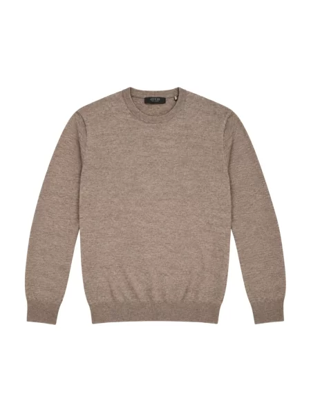 Sweter Guess wełniany beżowy