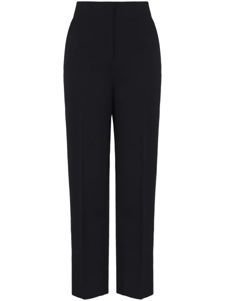 Pantaloni Giorgio Armani de lână negru