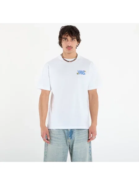 Тениска Vans с принт бяло