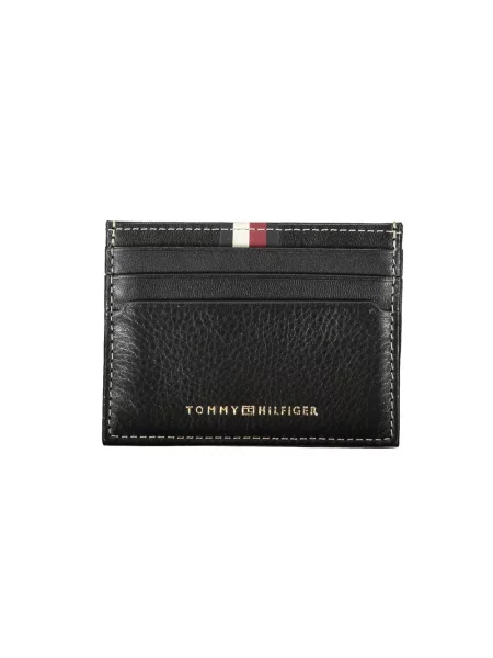 Portfel Tommy Hilfiger skórzany czarny