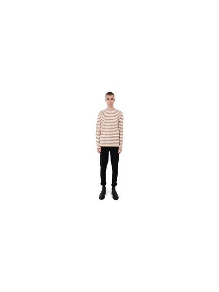 Makia Verkstad Long Sleeve W Kobiety Koszulki Makia Jasnobrązowy Size: S biała