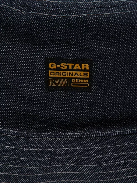 G-Star Raw kapelusz granatowy niebieski