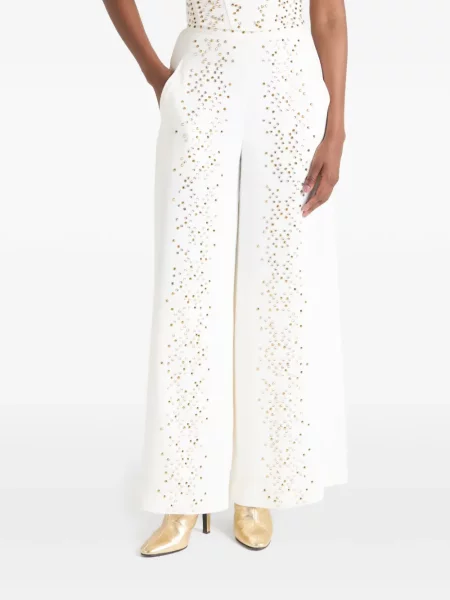 Pantaloni Temperley London alb