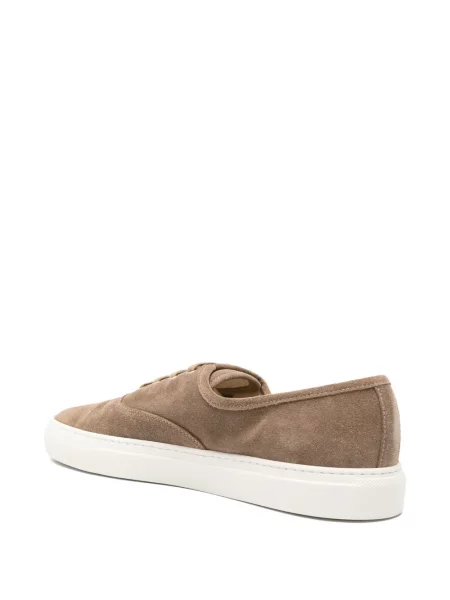 Sneakerși Common Projects din piele de căprioară maro