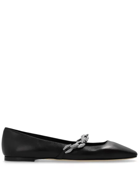 Balerini Jimmy Choo din piele negru