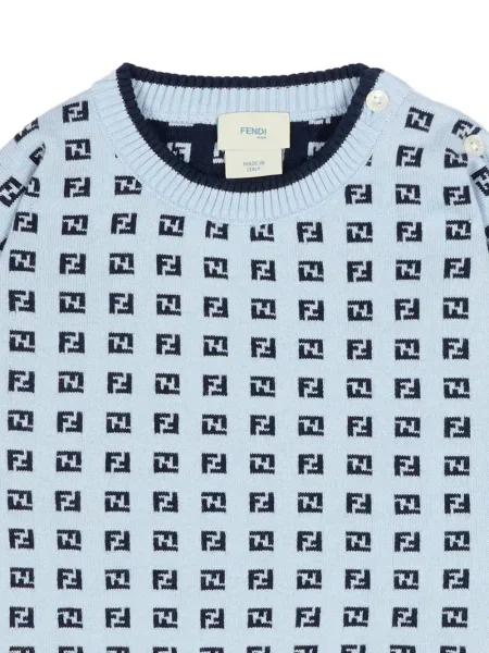 Bluza dziecięca Fendi niebieska