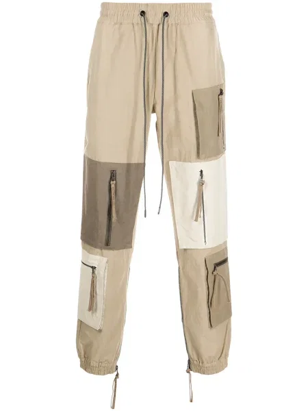 Pantaloni Mostly Heard Rarely Seen maro