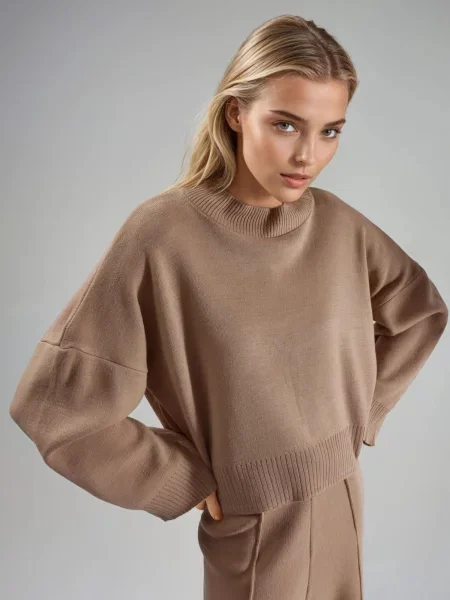 My fashion Svetr Pullover velbloudí
