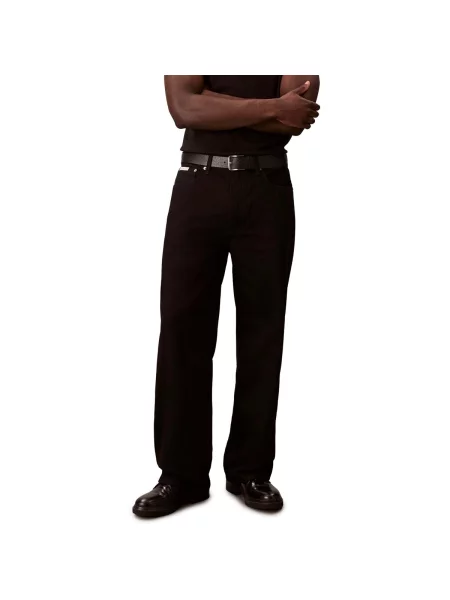 Blugi Calvin Klein Jeans clasici negru