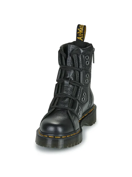 Dr. Martens bocanci de piele LTT cu platformă negru