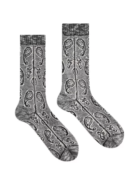 Șosete Dries Van Noten de lână gri
