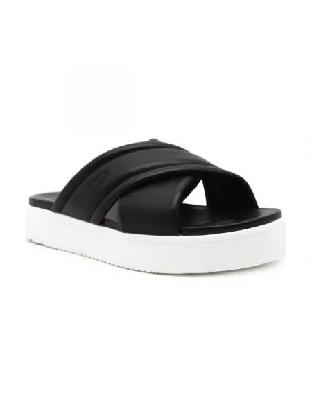 UGG De piele șlapi W ZAYNE negru