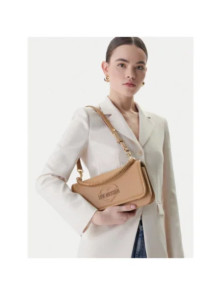 Torebka LOVE MOSCHINO beżowa