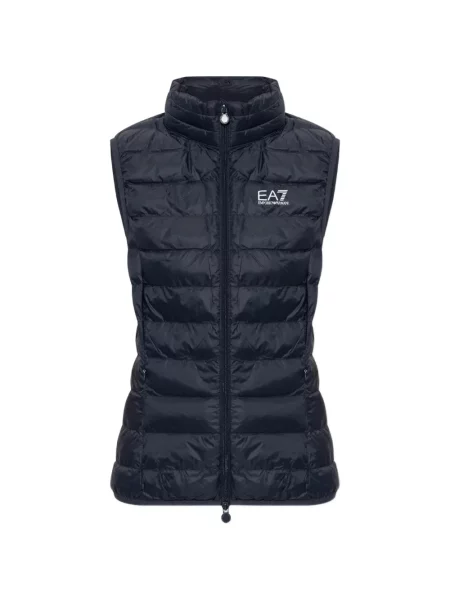 Matlasat vestă Ea7 Emporio Armani cu imagine albastru