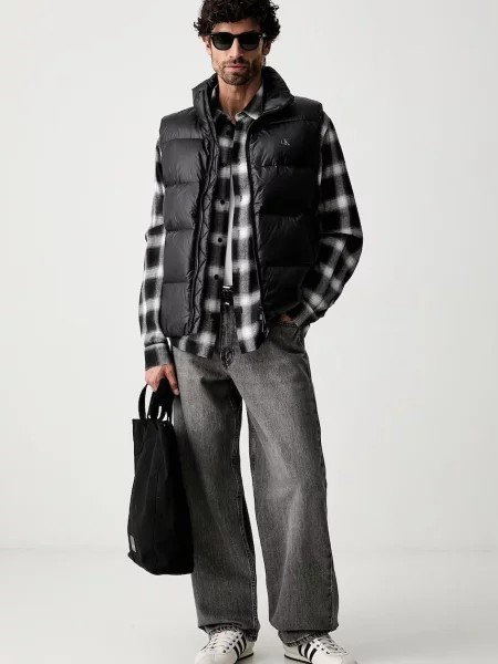Calvin Klein Jeans vestă pentru bărbați negru
