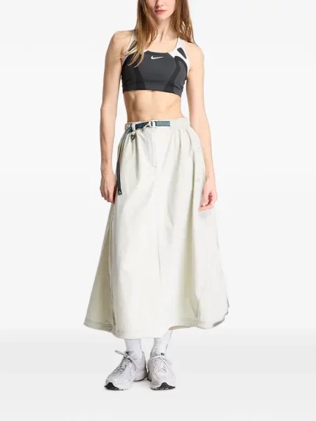 Cu centură fustă Nike alb